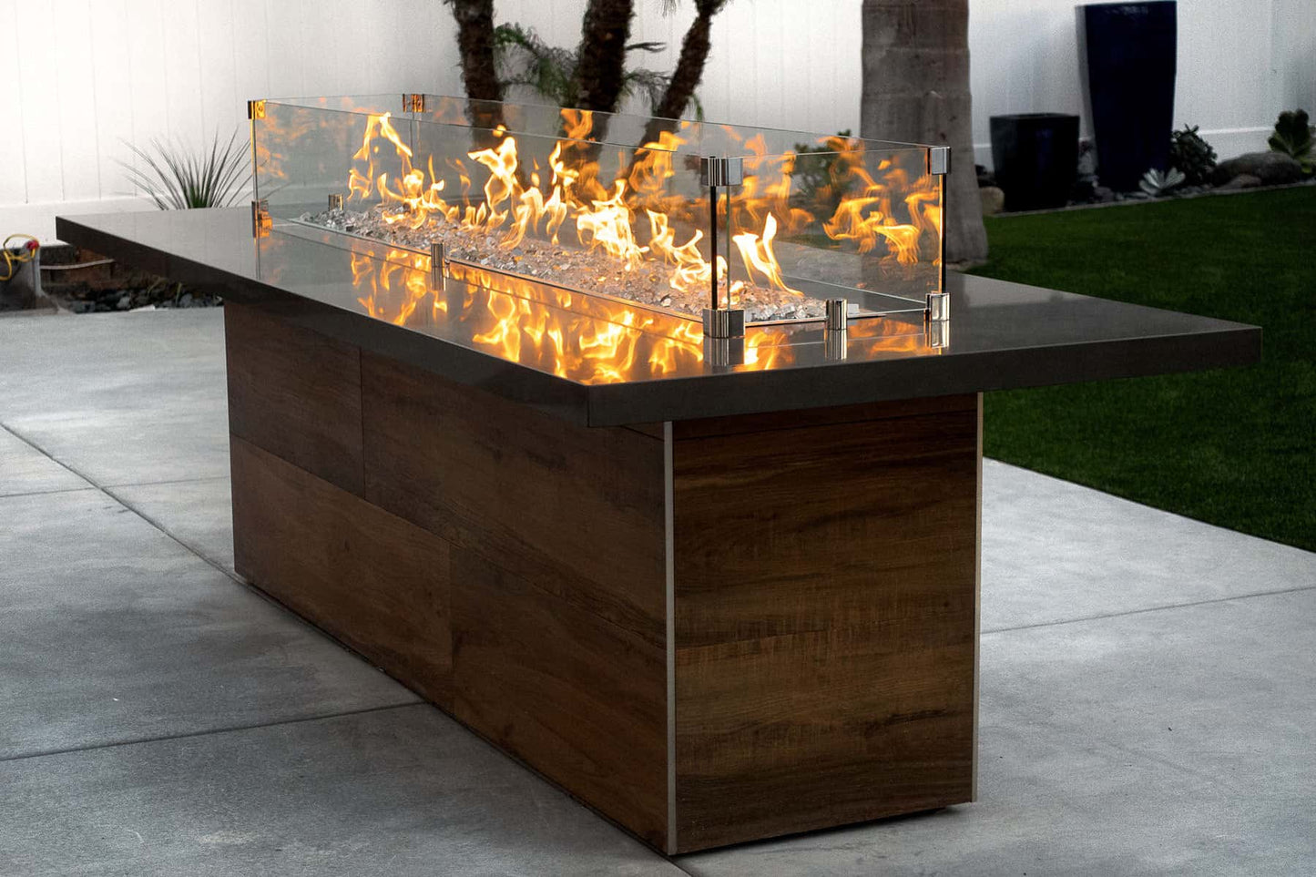 Custom Fire Table by AMS Fireplace Inc.