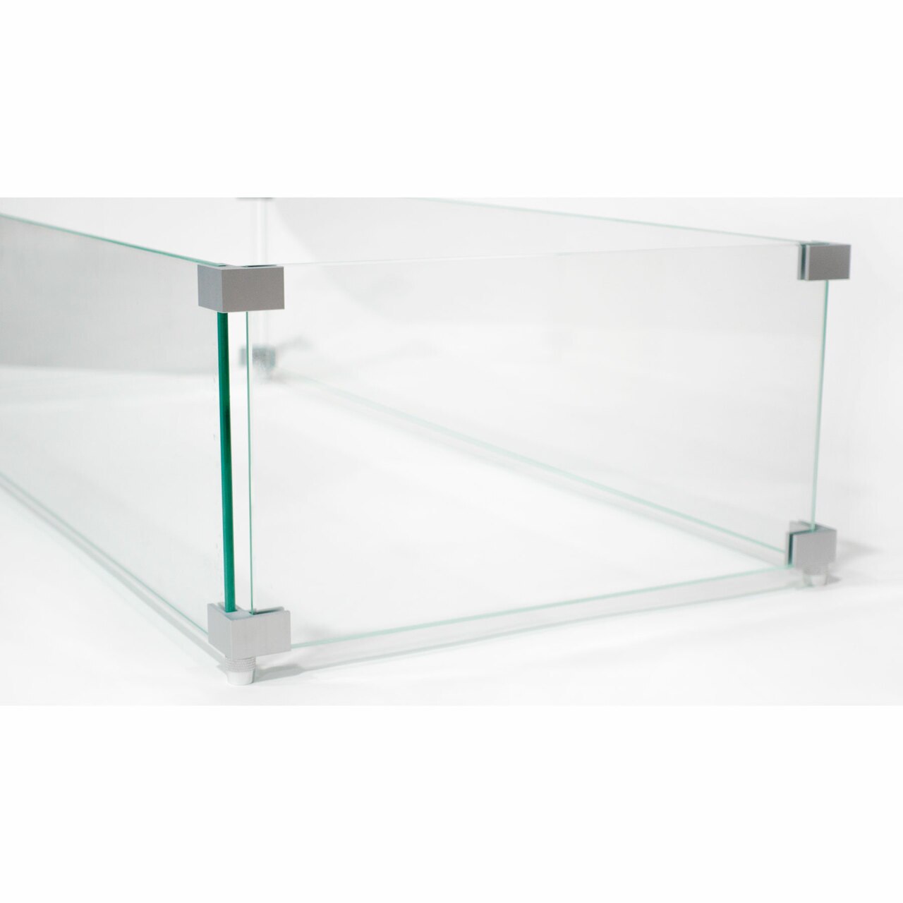 32" x 14" Rectangular Wind Guard | AMS Fireplace