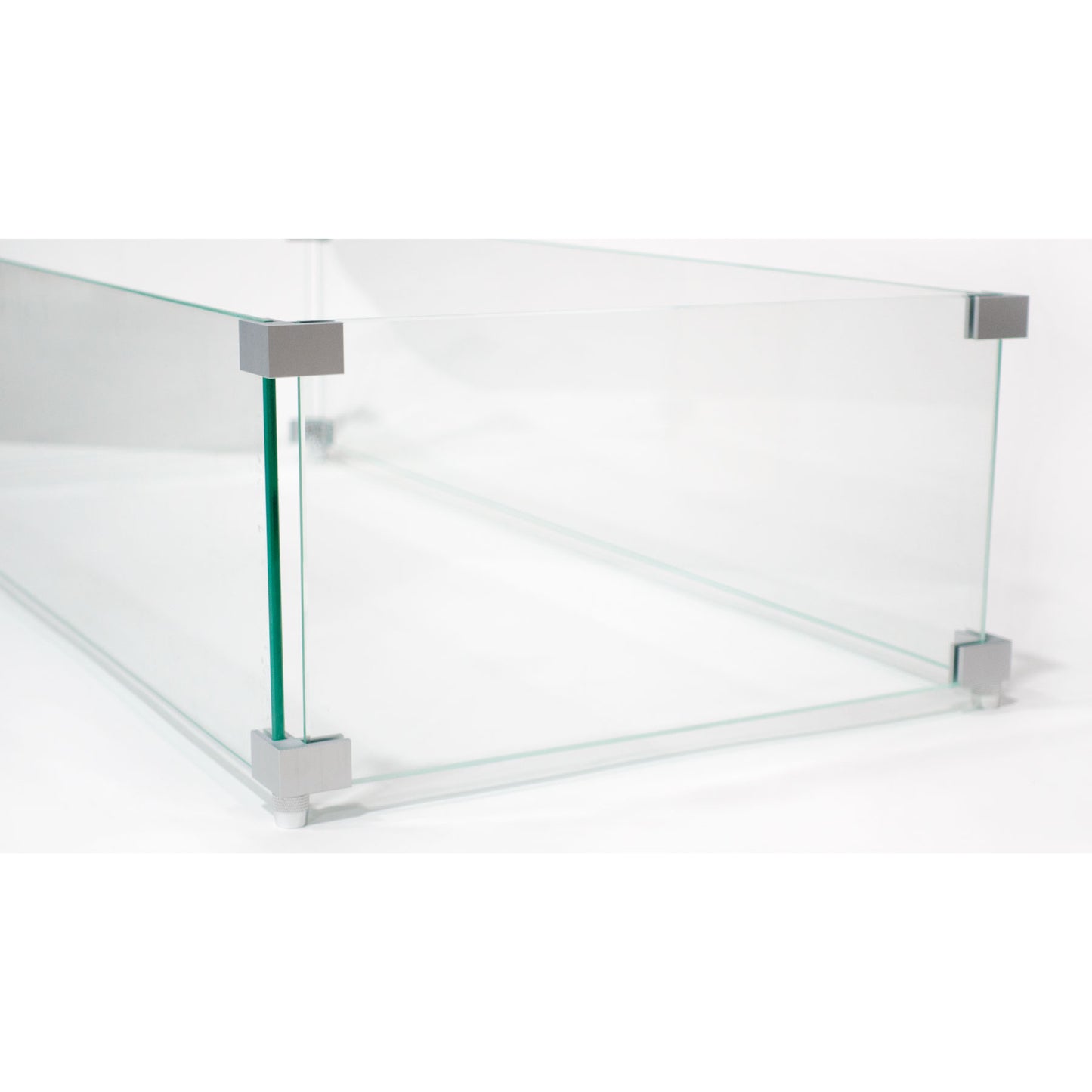 35" x 15" Rectangular Wind Guard | AMS Fireplace