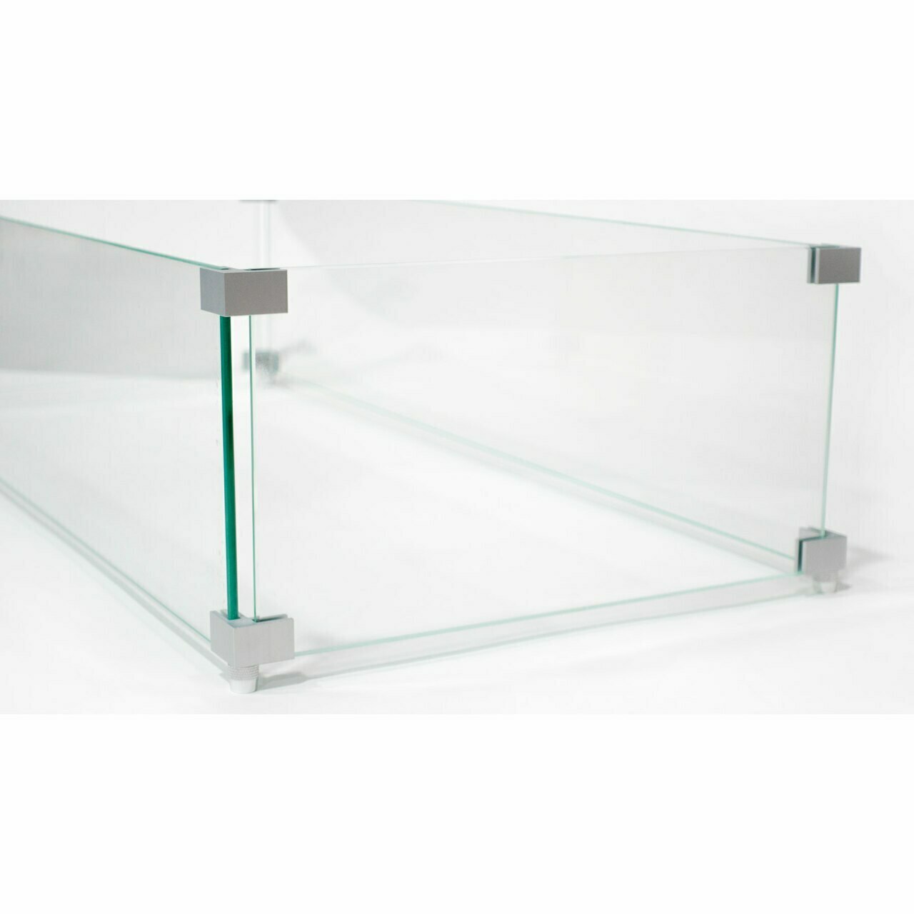36" x 12" Rectangular Wind Guard | AMS Fireplace