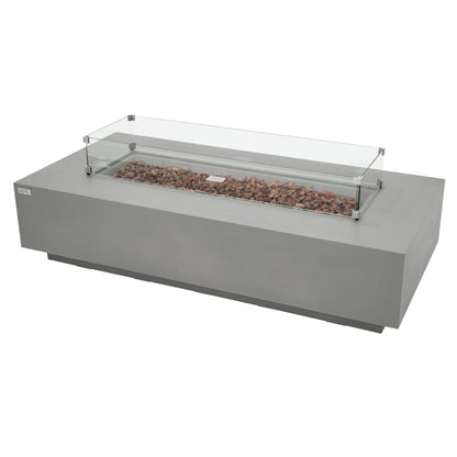SAVANAH Fire Table - Rectangular (72x34x17")
