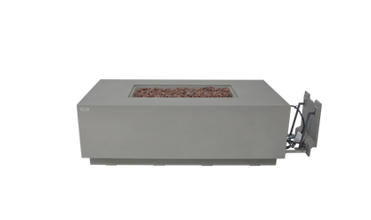 SEDONA Fire Table - Rectangular (66x32x22") - Concealed Tank Storage