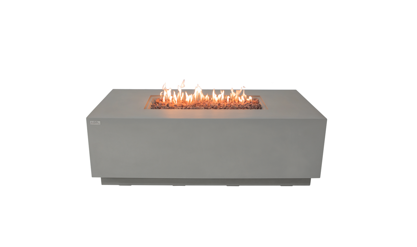 SEDONA Fire Table - Rectangular (66x32x22") - Concealed Tank Storage