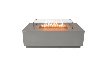 SEDONA Fire Table - Rectangular (66x32x22") - Concealed Tank Storage