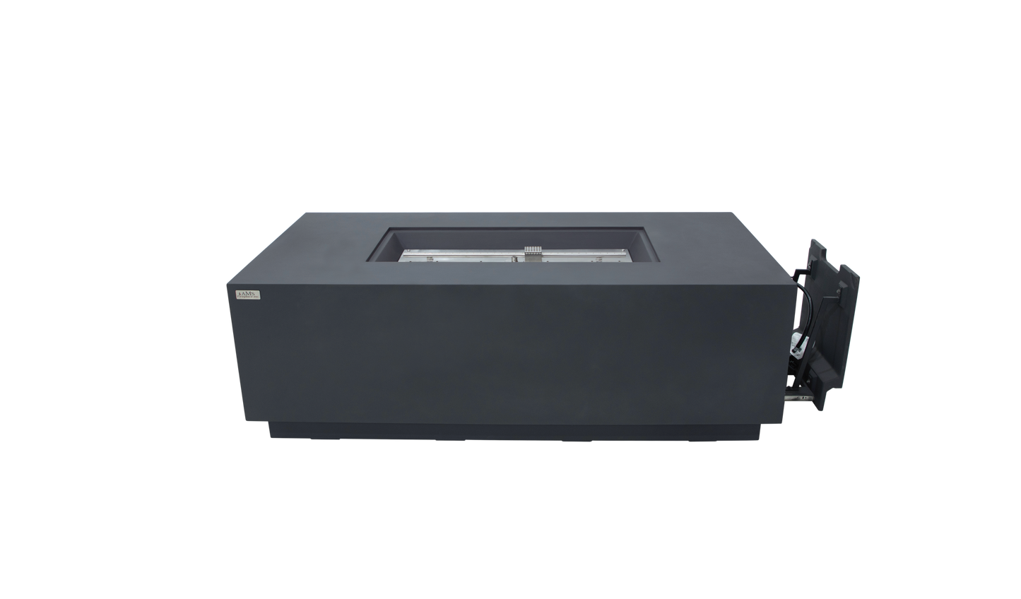 SEDONA Fire Table - Rectangular (66x32x22") - Concealed Tank Storage