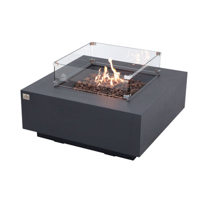 BROOKLYN Fire Table - Square (40x40x17")