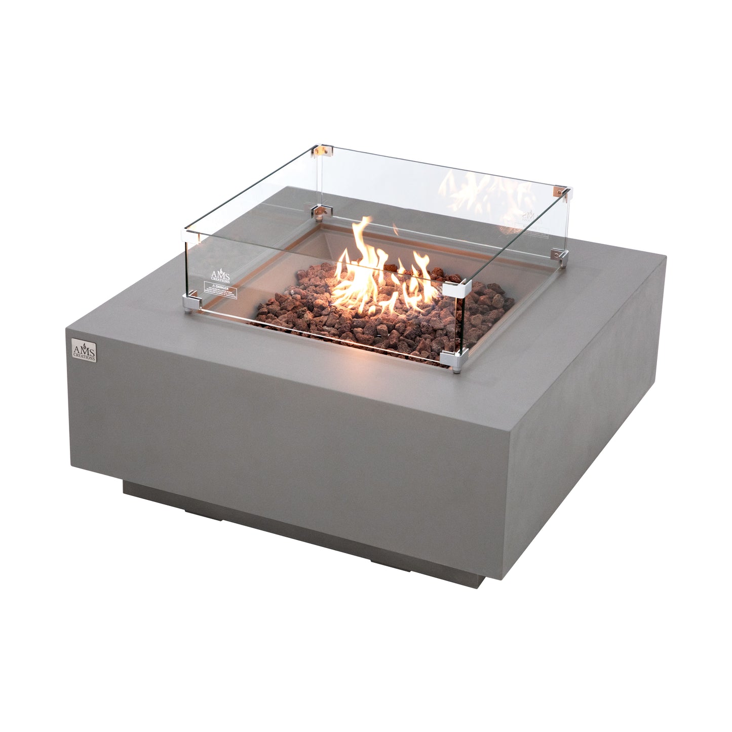 BROOKLYN Fire Table - Square (40x40x17")