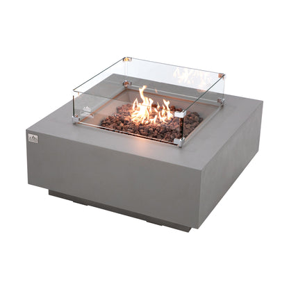 BROOKLYN Fire Table - Square (40x40x17")