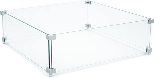 Square wind guard (23"L x 23"W x 7"H x 1/4" Thick)