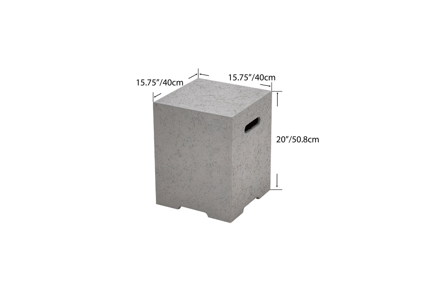 MADISON Fire Table - Rectangular (60x32x17")