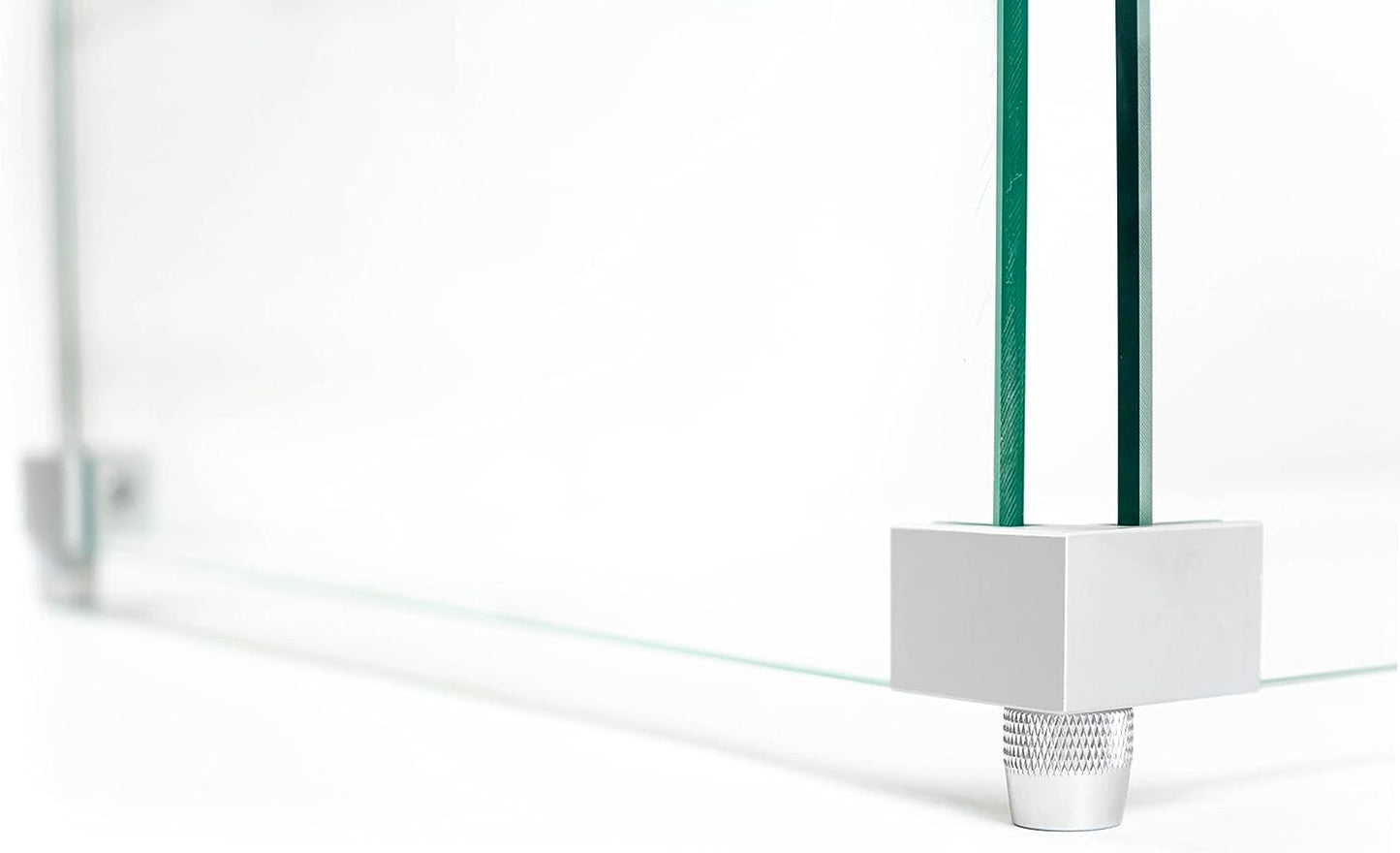 Rectangle  wind guard (35"L x 15W "x 8"H x 1/4" Thick)