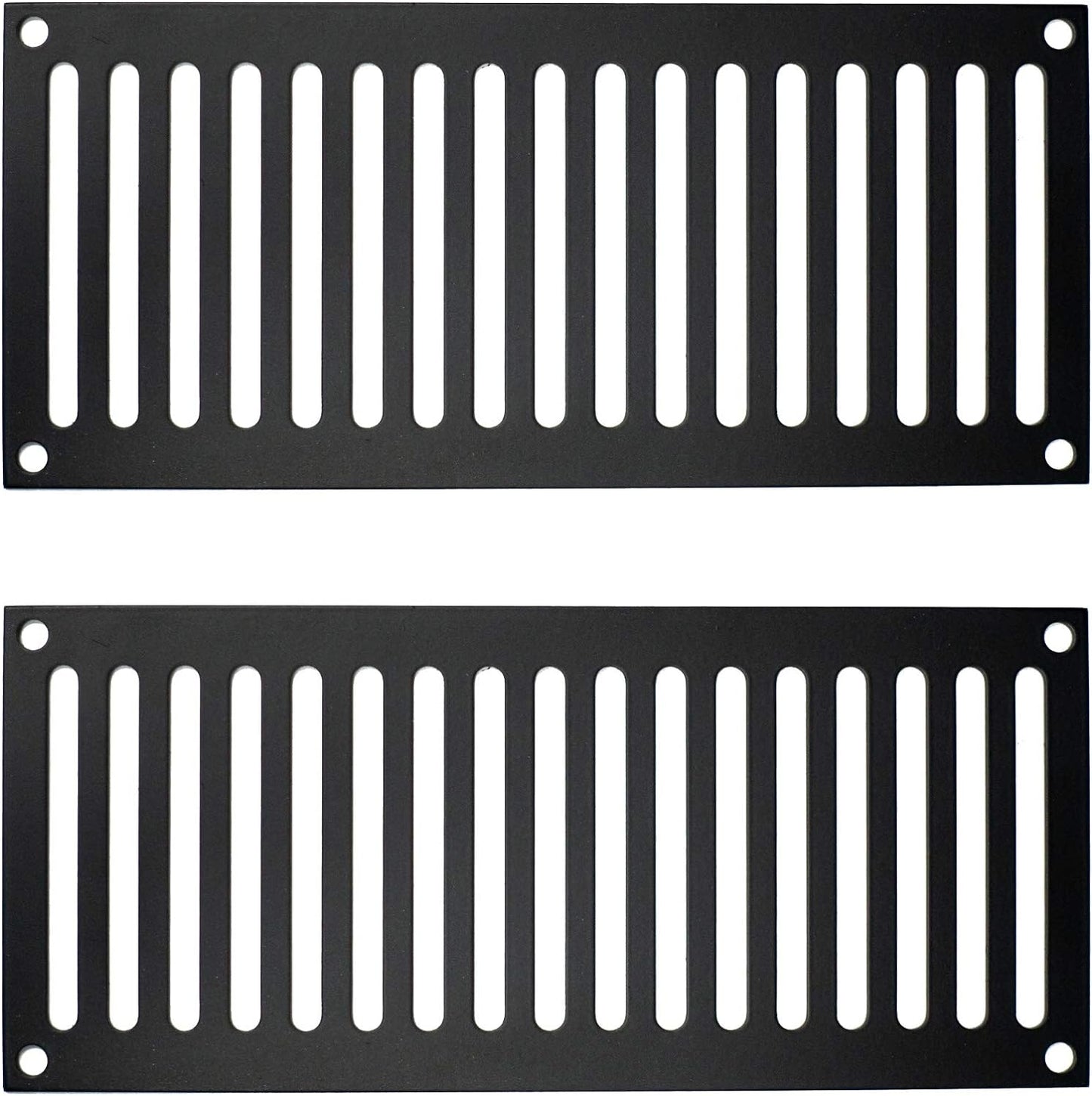9"X4" Vent Enclosure or Vent Cover - BLACK (Set of 2) | 321 Stainless Steel | Commercial Grade