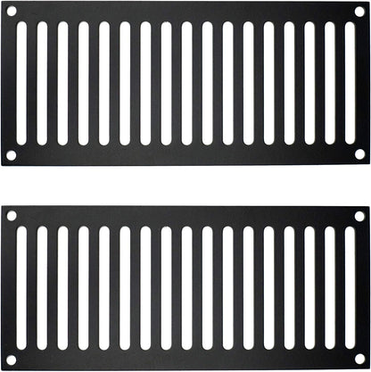 9"X4" Vent Enclosure or Vent Cover - BLACK (Set of 2) | 321 Stainless Steel | Commercial Grade