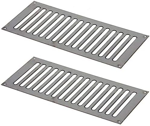 9"X4"Vent Enclosure or Vent Cover - Stainless Steel (Set of 2) | 321 Stainless Steel | Commercial Grade