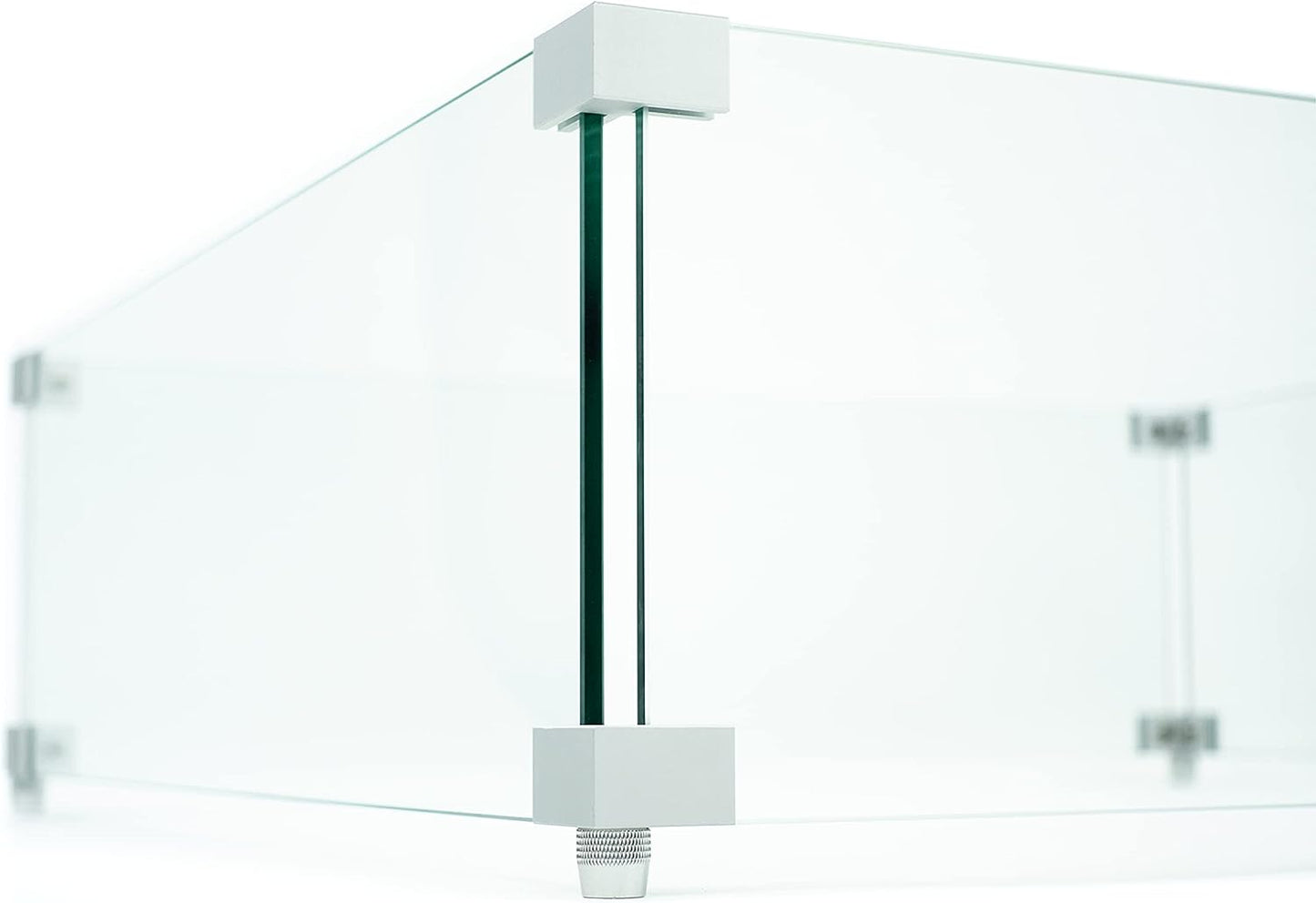 Square wind guard (23"L x 23"W x 7"H x 1/4" Thick)