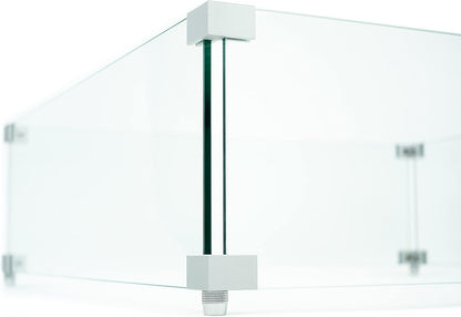 Square wind guard (23"L x 23"W x 7"H x 1/4" Thick)