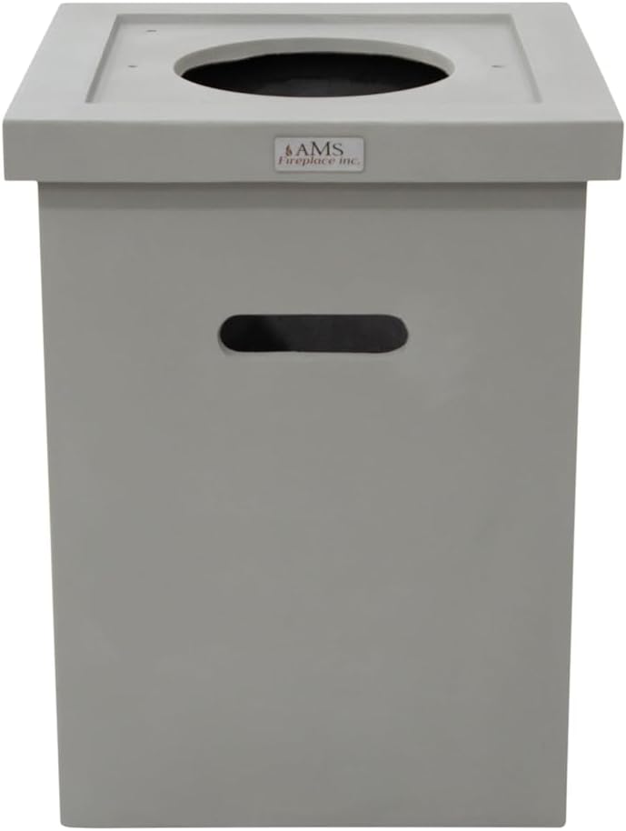 ROCKLAND Pool Fire Bowl - Square (27x27x11") Base Only