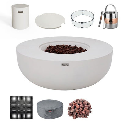 ECLIPSE Fire Bowl - Round (44"Dia.x17") Table Bundle