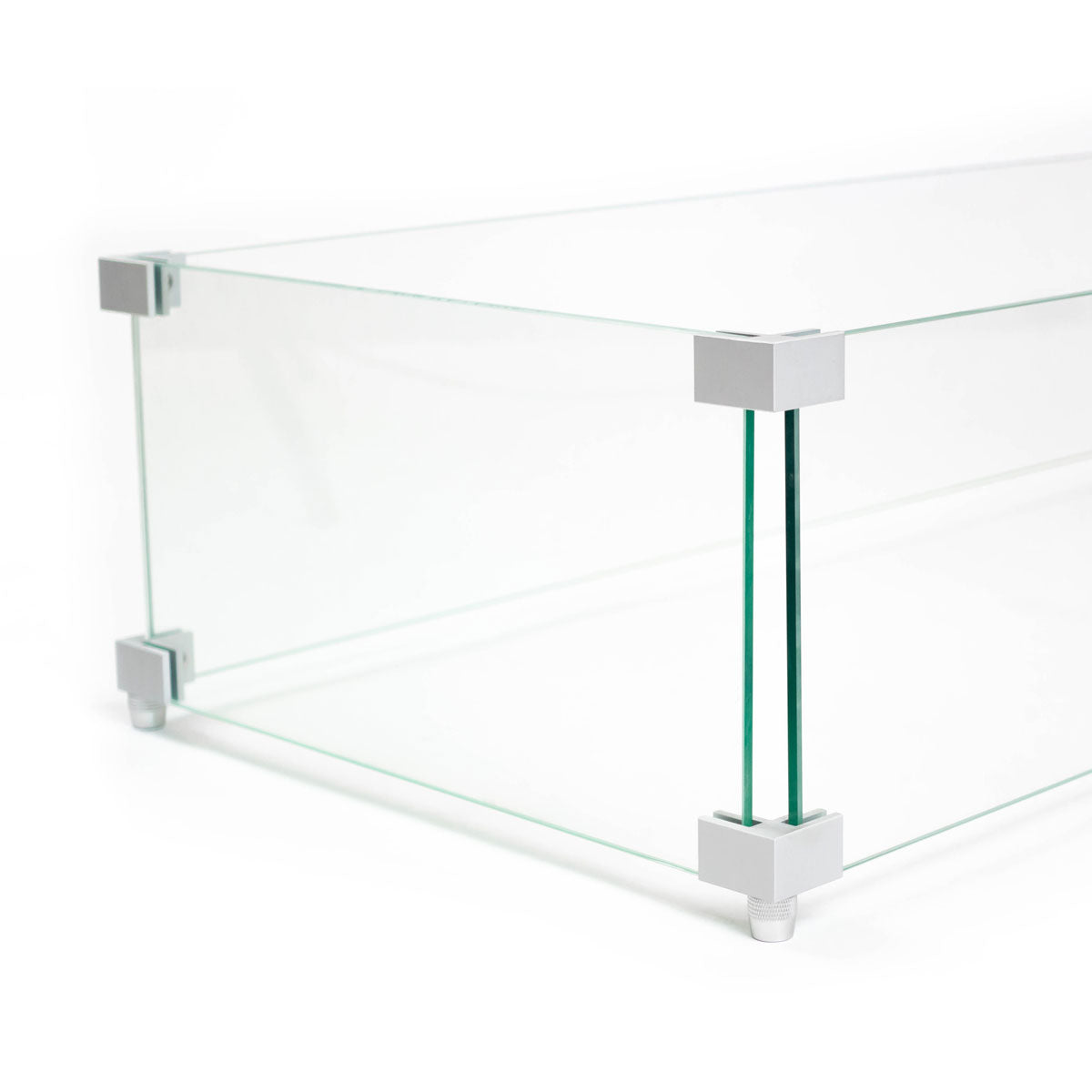43" x 13" Rectangular Wind Guard | AMS Fireplace