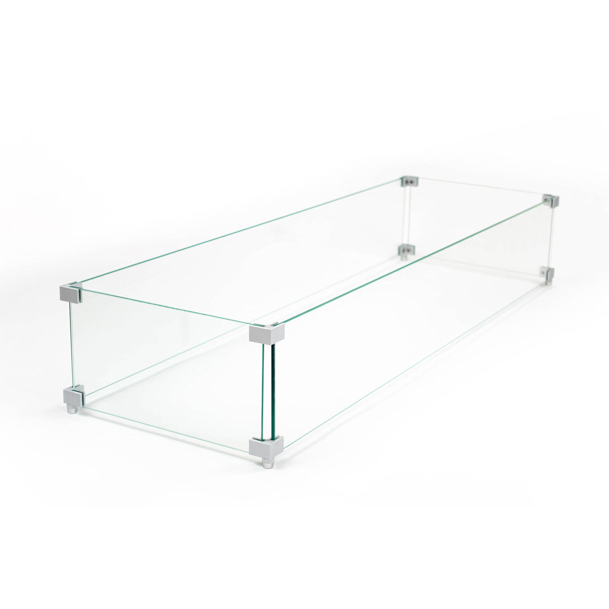 43" x 13" Rectangular Wind Guard | AMS Fireplace