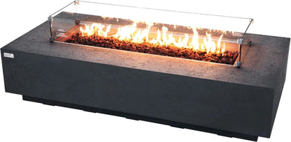 SAVANAH Fire Table - Rectangular (72x34x17")