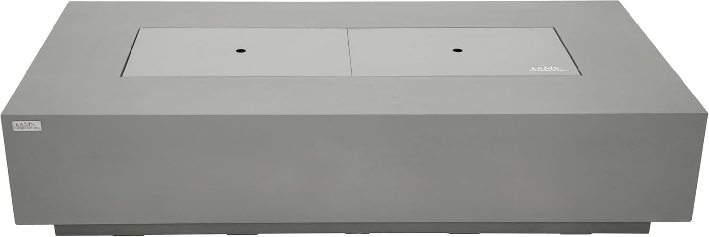 SAVANAH Fire Table - Rectangular (72x32x17") Table Bundle
