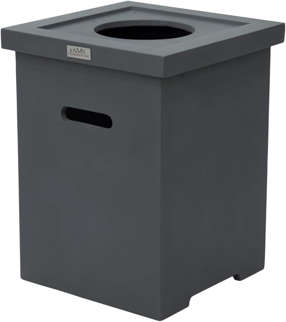 ROCKLAND Pool Fire Bowl - Square (27x27x11") Base Only