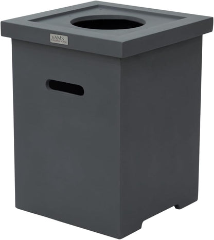 ROCKLAND Pool Fire Bowl - Square (27x27x11") Base Only