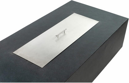 CHELSEA Fire Table - Rectangular (55x28x16") Table Bundle
