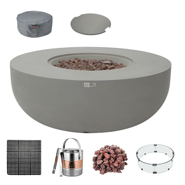 ECLIPSE Fire Bowl - Round (44"Dia.x17") Table Bundle