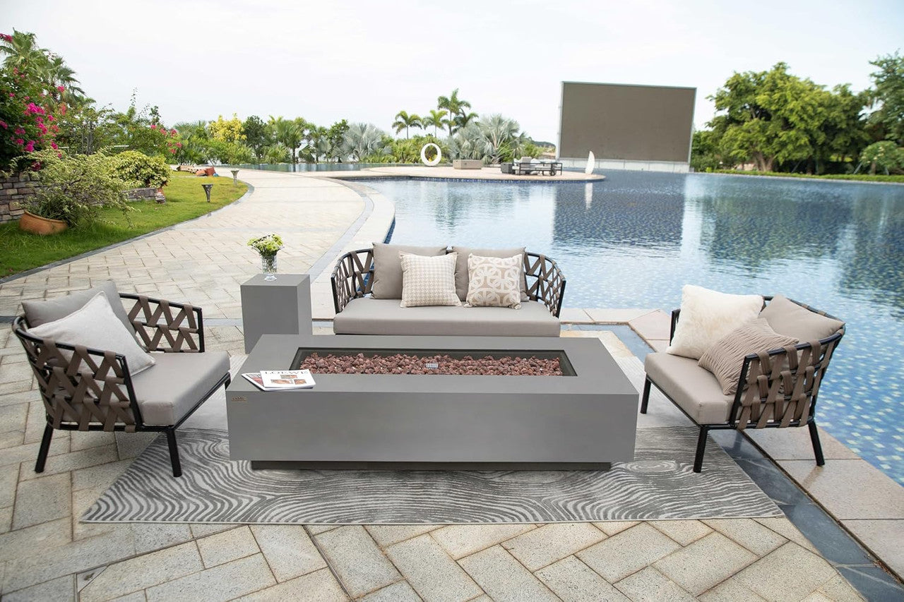 SAVANAH Fire Table - Rectangular (72x34x17")