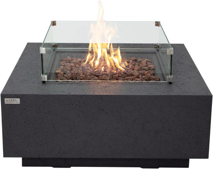 BROOKLYN Fire Table - Square (40x40x17") Bundle Table