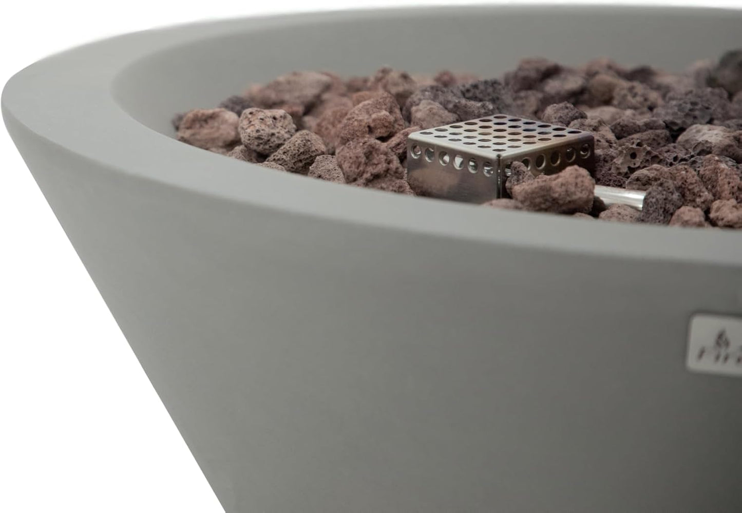 PORTLAND Pool Fire Bowl - Round (27"Dia. x 11") Bundle