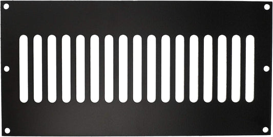 12"X6" Vent Enclosure or Vent Cover - BLACK | 321 Stainless Steel | Commercial Grade