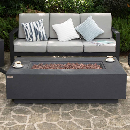 MADISON Fire Table - Rectangular (60x32x17") Bundle Table