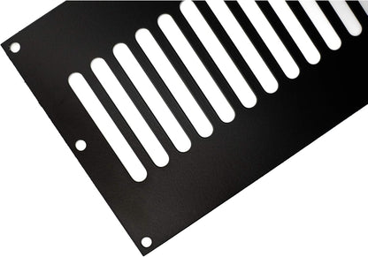 12"X6" Vent Enclosure or Vent Cover - BLACK | 321 Stainless Steel | Commercial Grade