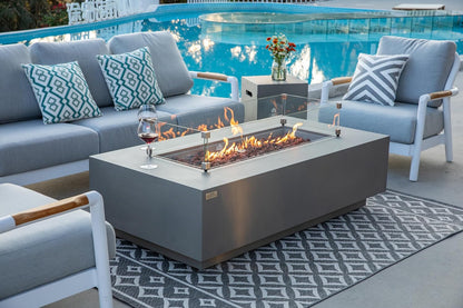 MADISON Fire Table - Rectangular (60x32x17") Bundle Table