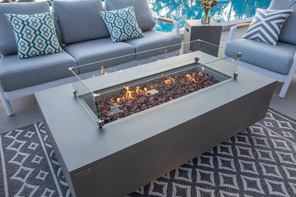 MADISON Fire Table - Rectangular (60x32x17") Bundle Table