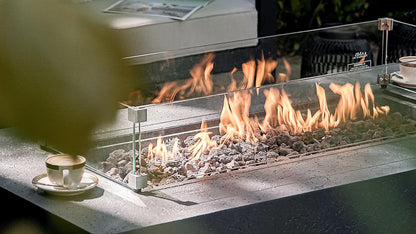 MADISON Fire Table - Rectangular (60x32x17") Bundle Table