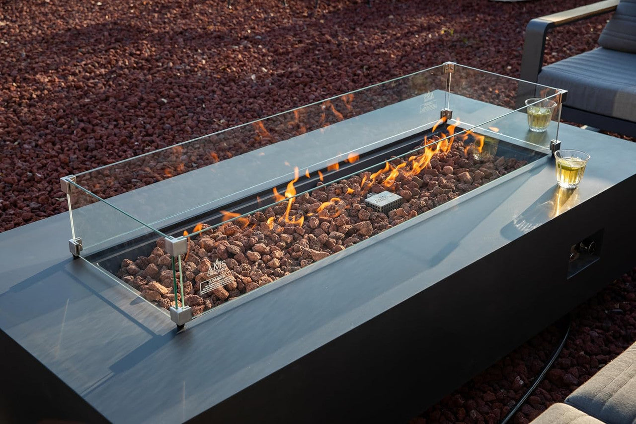 SAVANAH Fire Table - Rectangular (72x34x17")