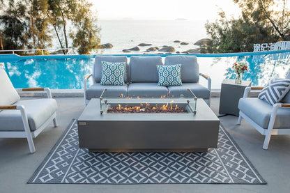 MADISON Fire Table - Rectangular (60x32x17") Bundle Table