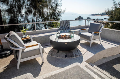 ECLIPSE Fire Bowl - Round (44"Dia.x17") Table Bundle