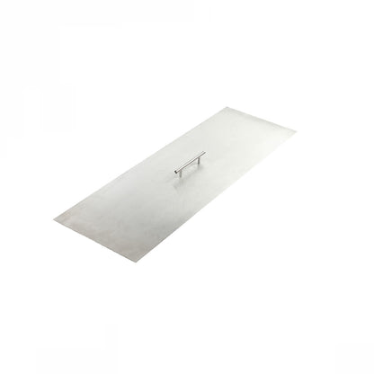 CHELSEA Fire Table - Rectangular (55x28x16") - Wind Guard & Burner Lid Included