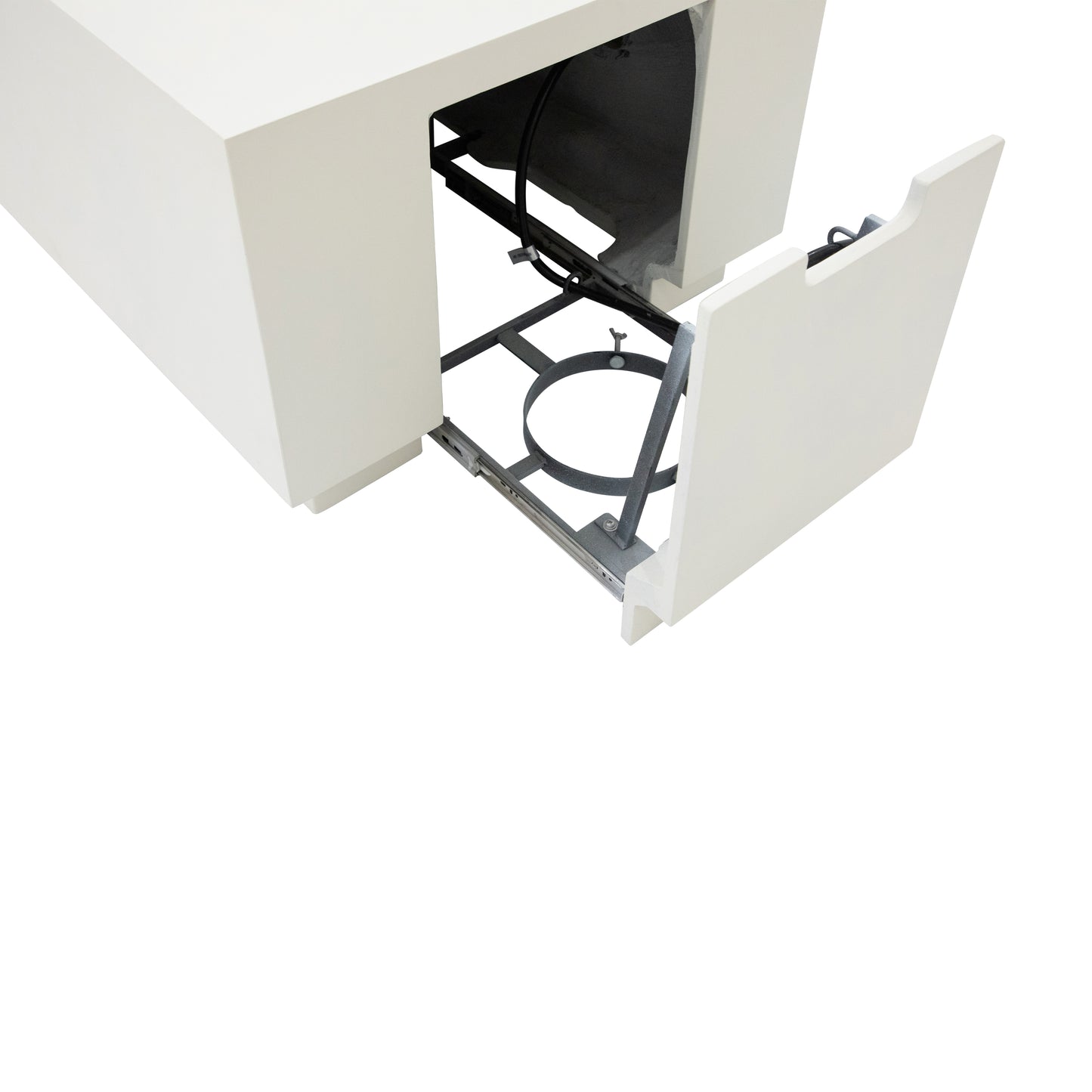 SEDONA Fire Table - Rectangular (66x32x22") - Concealed Tank Storage