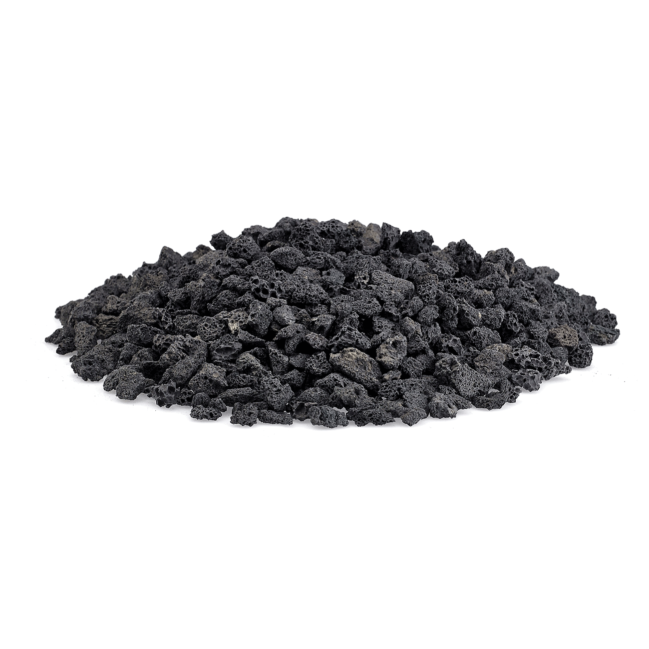 Lava Rocks - Small - 10lbs - American Fire Glass - Side