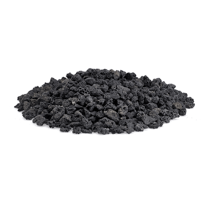Lava Rocks - Small - 10lbs - American Fire Glass - Side