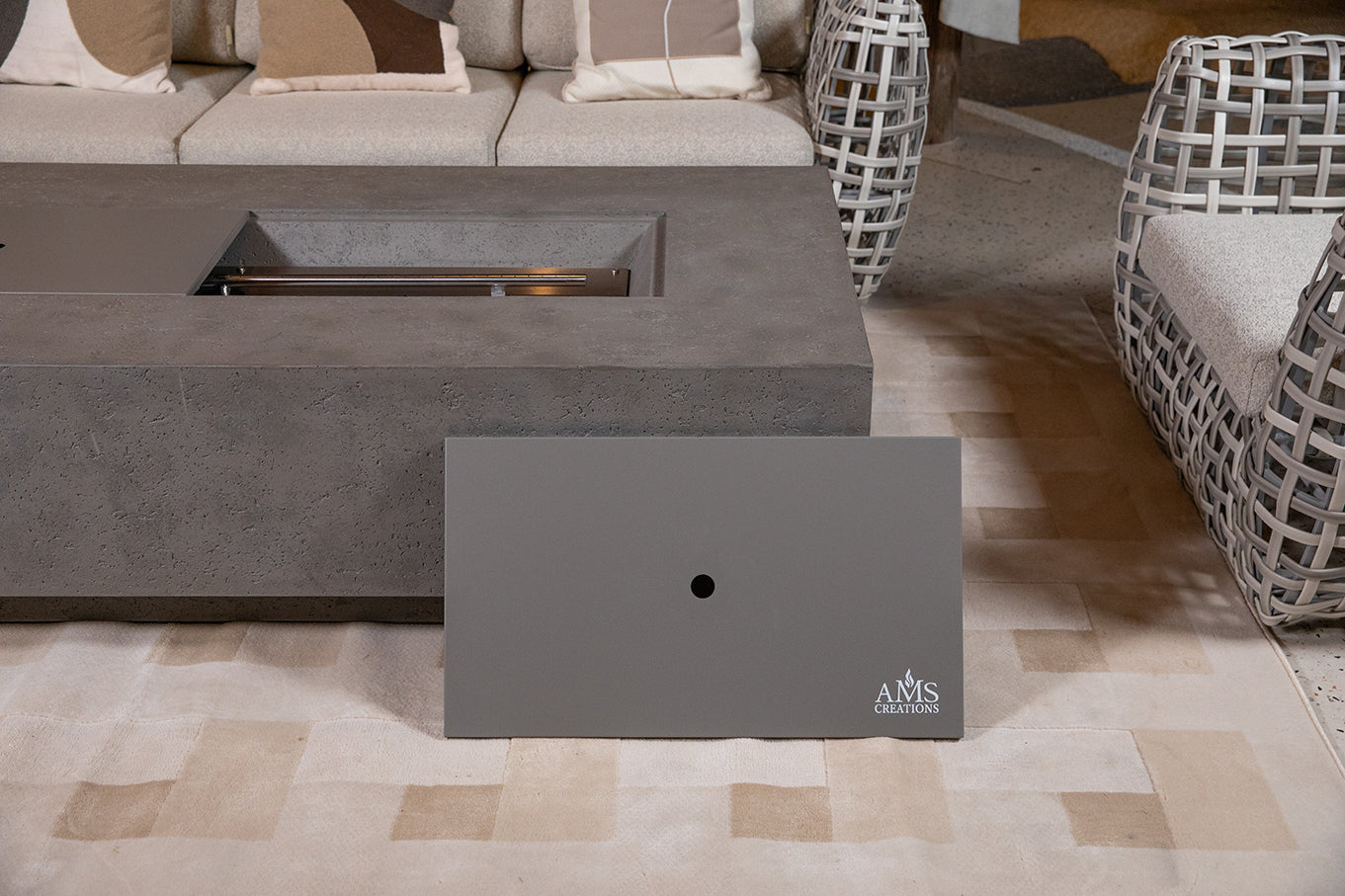 SAVANAH Fire Table - Rectangular (72x34x17")