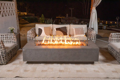 SAVANAH Fire Table - Rectangular (72x34x17")