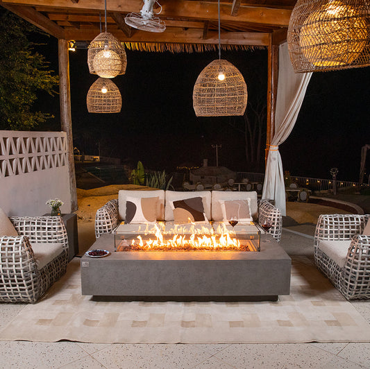 SAVANAH Fire Table - Rectangular (72x34x17")