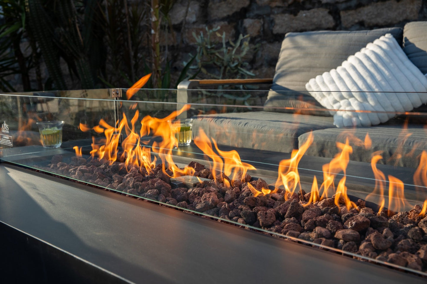SAVANAH Fire Table - Rectangular (72x34x17")